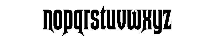 Atencio Regular Instance Font LOWERCASE
