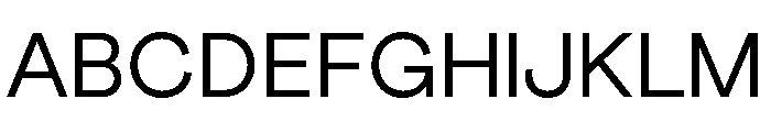 Athletics Regular Font UPPERCASE