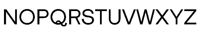 Athletics Regular Font UPPERCASE