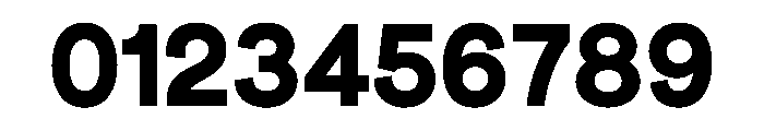 Athletics2023Trial Black Font OTHER CHARS