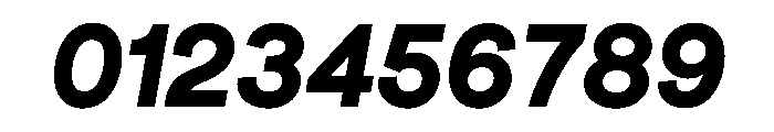 Athletics2023Trial BlackItalic Font OTHER CHARS