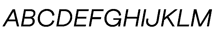 Athletics2023Trial Italic Font UPPERCASE