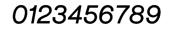 Athletics2023Trial MediumItalic Font OTHER CHARS