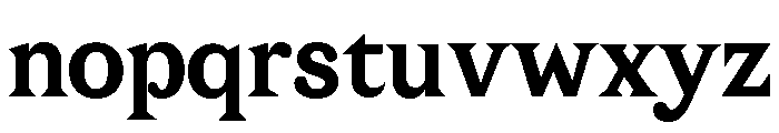 Atipo Sfizia Bold Font LOWERCASE
