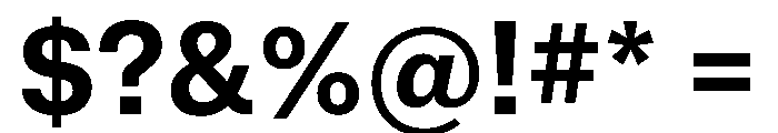 Atlas Grotesk Bold Font OTHER CHARS