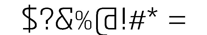 AtlasDL3.1AAA Light Font OTHER CHARS