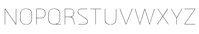AtlasDL3.1AAA Thin Font UPPERCASE