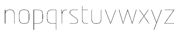 AtlasDL3.1AAA Thin Font LOWERCASE
