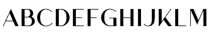 Athena Regular Font UPPERCASE