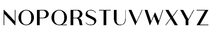 Athena Regular Font UPPERCASE