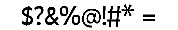 Auster Variable Medium Font OTHER CHARS