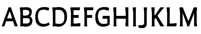 Auster Variable Medium Font UPPERCASE