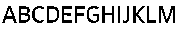 Auster Variable Regular Font UPPERCASE