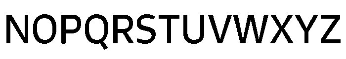 Auster Variable Regular Font UPPERCASE