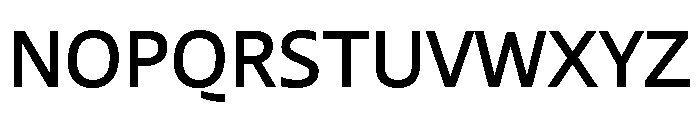 Auster Variable Semibold Font UPPERCASE