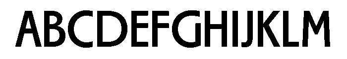 Autarchist Variable Regular Font UPPERCASE