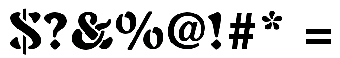 AuriolLTStd-Black Font OTHER CHARS