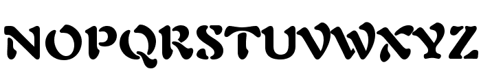 AuriolLTStd-Black Font UPPERCASE