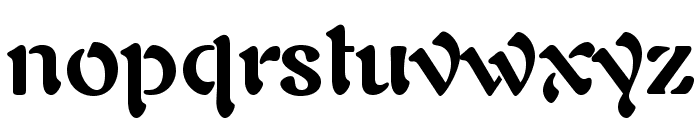 AuriolLTStd-Bold Font LOWERCASE