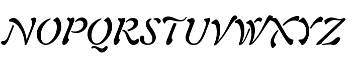 AuriolLTStd-Italic Font UPPERCASE