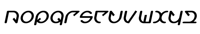 Auritra-BoldItalic Font LOWERCASE