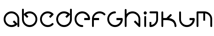 Auritra Font LOWERCASE