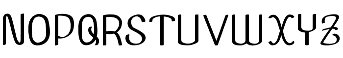 Aurivan-Bold Font UPPERCASE