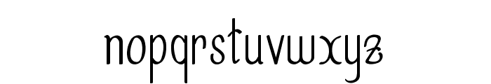 Aurivan-CondensedBold Font LOWERCASE