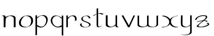 Aurivan-ExpandedRegular Font LOWERCASE