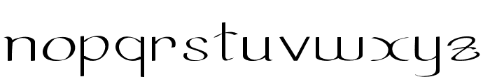 Aurivan-ExtraexpandedRegular Font LOWERCASE