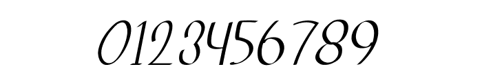 Aurivan-Italic Font OTHER CHARS