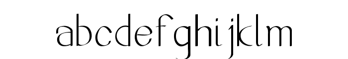 Aurivan Font LOWERCASE