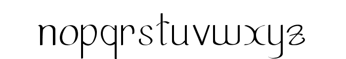 Aurivan Font LOWERCASE