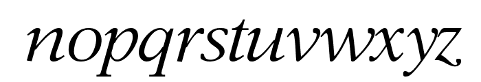 Austin-Italic Font LOWERCASE