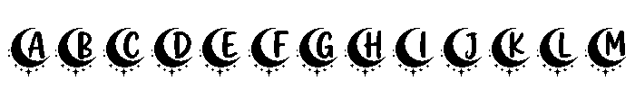 AUNAUN Regular Font UPPERCASE