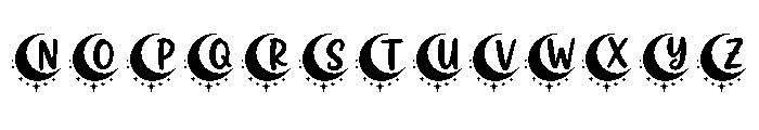 AUNAUN Regular Font UPPERCASE