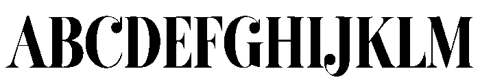 AUREVORA Font UPPERCASE