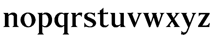 AUREVYN Font LOWERCASE