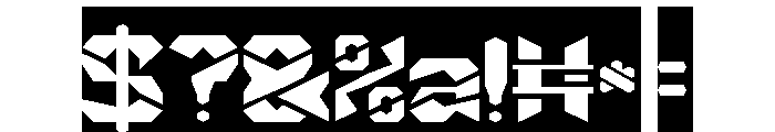 AUTONOMOUS FLIGHT-Inverse Font OTHER CHARS