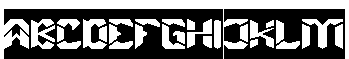 AUTONOMOUS FLIGHT-Inverse Font UPPERCASE