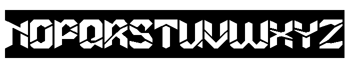 AUTONOMOUS FLIGHT-Inverse Font UPPERCASE