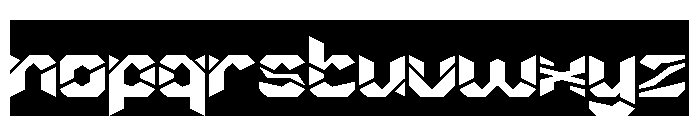 AUTONOMOUS FLIGHT-Inverse Font LOWERCASE