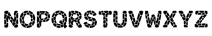 Auben Regular Font LOWERCASE
