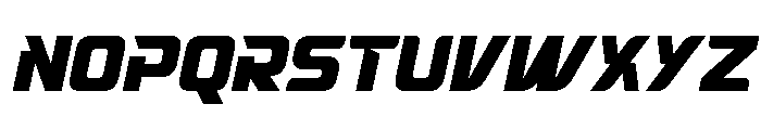Auberga Italic Font UPPERCASE