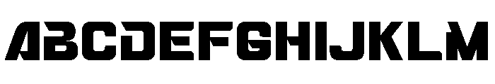 Auberga Regular Font UPPERCASE