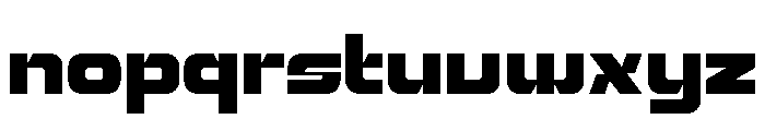 Auberga Regular Font LOWERCASE