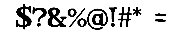 Aubrieta Font OTHER CHARS