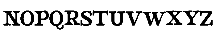 Aubrieta Font UPPERCASE