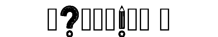 Aude Regular Font OTHER CHARS