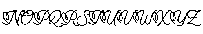 Audley Ipswitch Font UPPERCASE